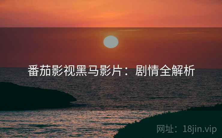 番茄影视黑马影片：剧情全解析